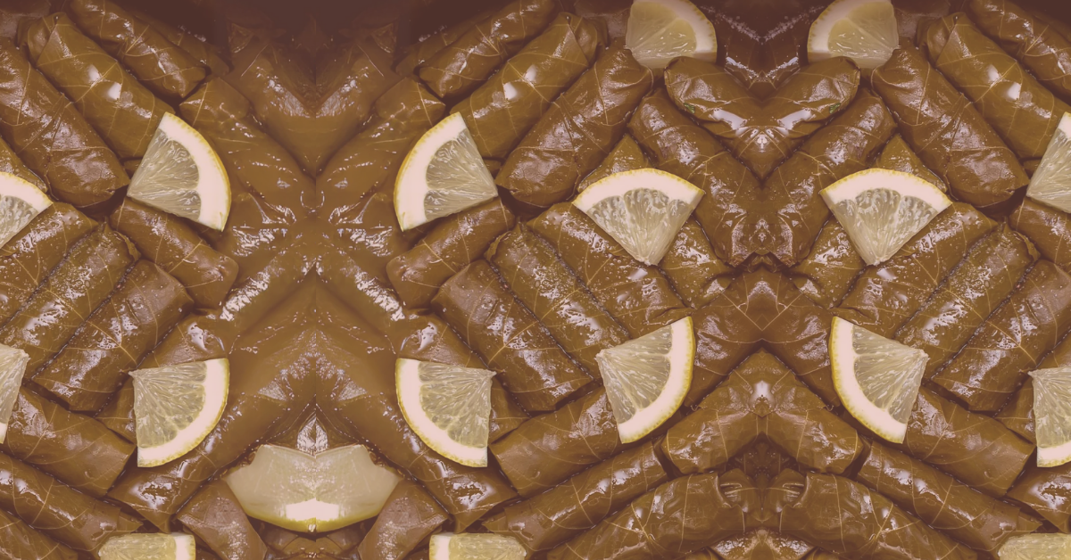Rolled vine leaves ورق عنب